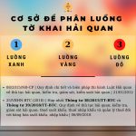 Cơ sở phân luồng tờ khai