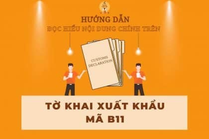 TỜ KHAI HÀNG XUẤT